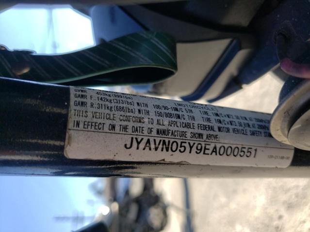 2014 YAMAHA XVS950 CU JYAVN05Y9EA000551