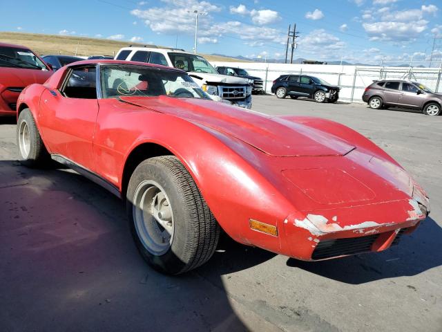 Salvage cars for sale at Littleton, CO auction: 1974 Chevrolet Corvette
