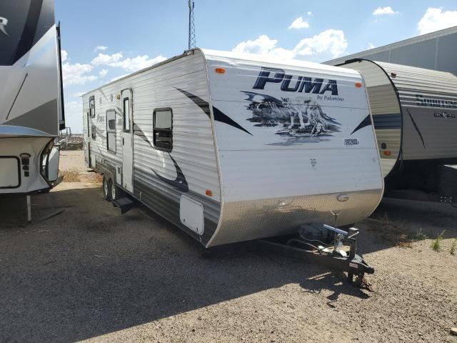 Salvage cars for sale from Copart Amarillo, TX: 2011 Puma Trailer