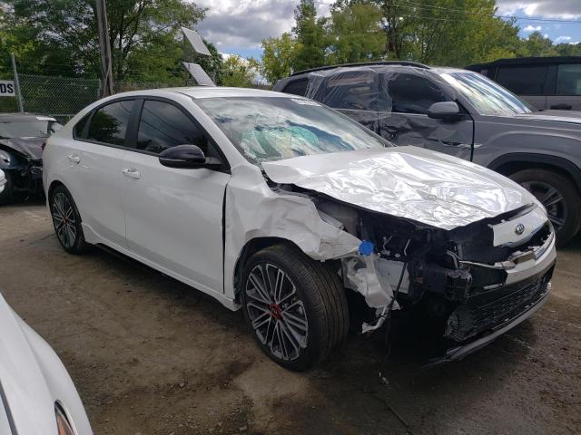 Salvage cars for sale from Copart Marlboro, NY: 2021 KIA Forte GT