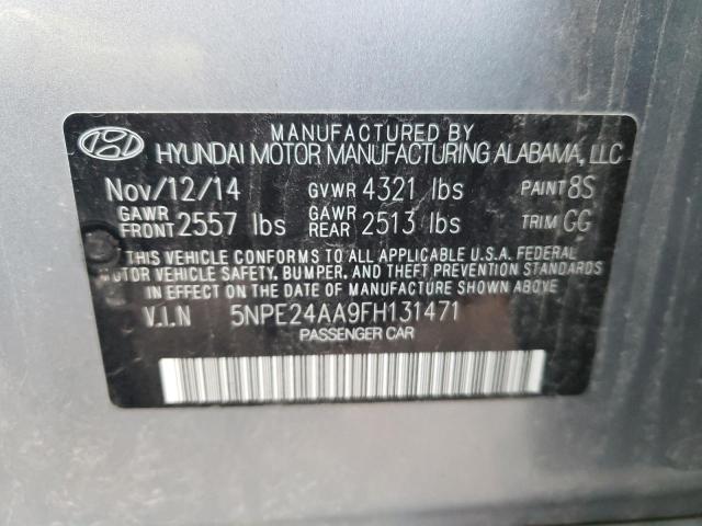 2015 HYUNDAI SONATA ECO - 5NPE24AA9FH131471