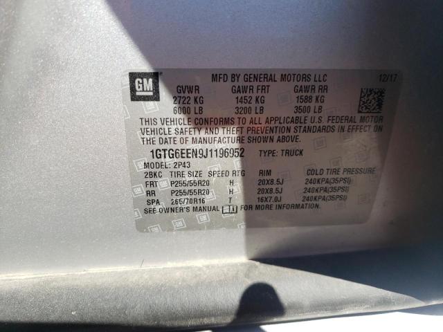 2018 GMC CANYON DEN 1GTG6EEN9J1196952