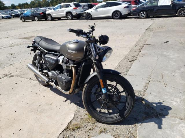 Salvage motorcycles for sale at Fredericksburg, VA auction: 2022 Triumph Street TWI