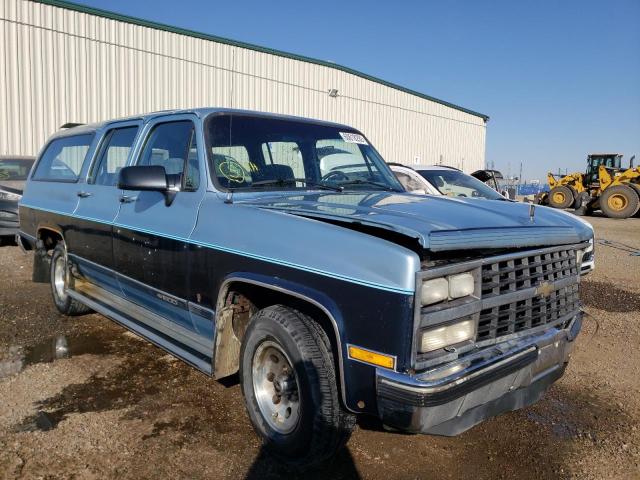 Salvage cars for sale from Copart Rocky View County, AB: 1990 Chevrolet Suburban R