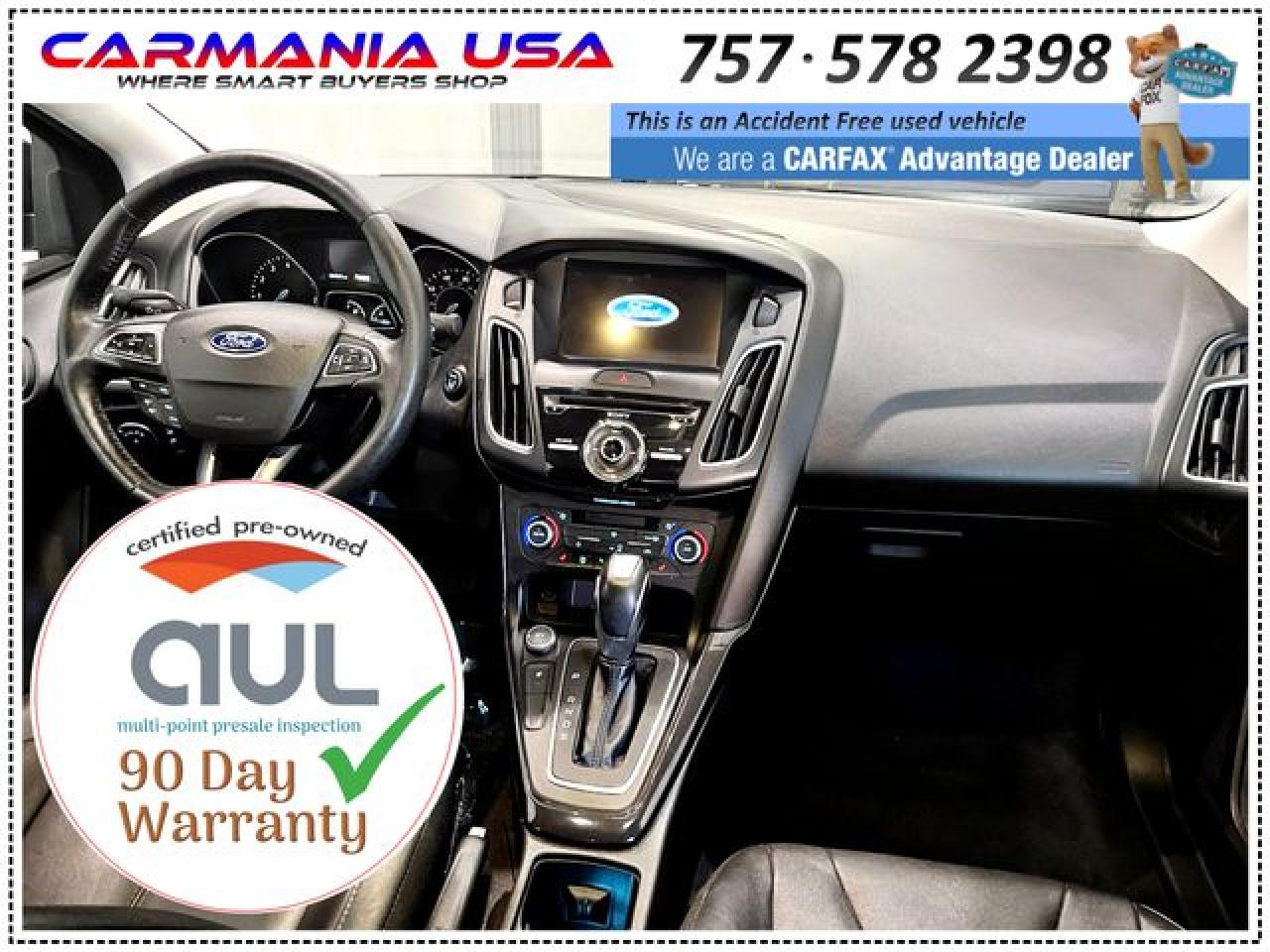 2016 Ford Focus Titanium VIN: 1FADP3J25GL288059 Lot: 61278752