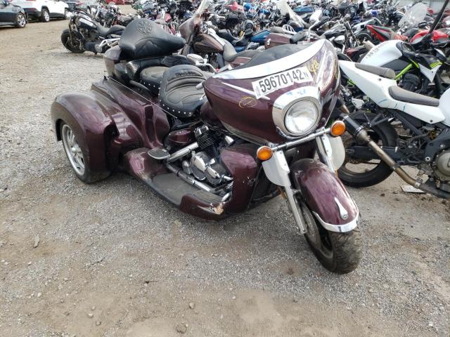 Salvage motorcycles for sale at Chicago Heights, IL auction: 2003 Yamaha XVZ13 TF