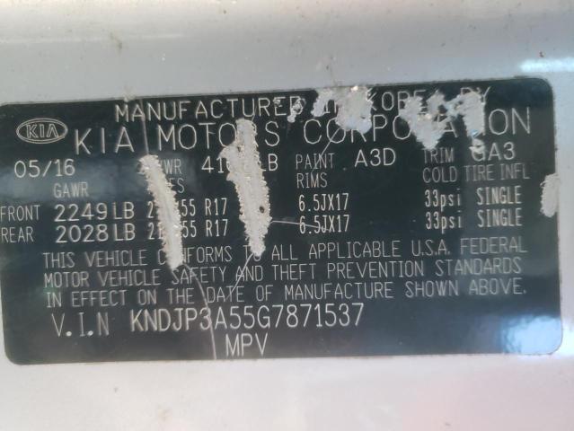 2016 KIA SOUL + - KNDJP3A55G7871537