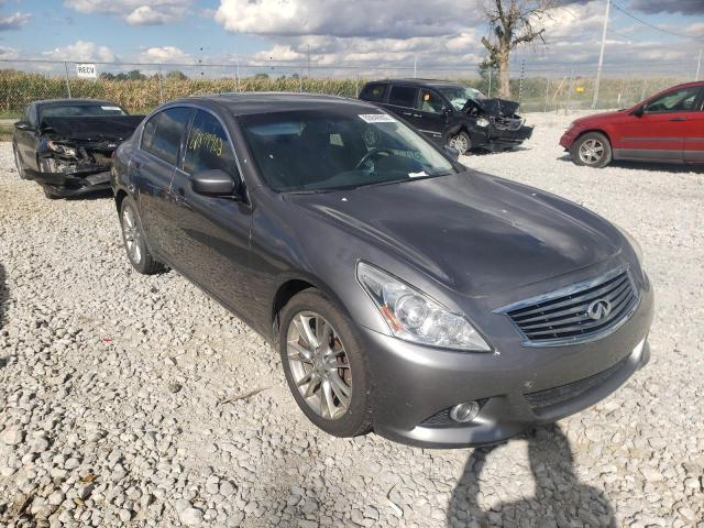Salvage cars for sale from Copart Cicero, IN: 2013 Infiniti G37