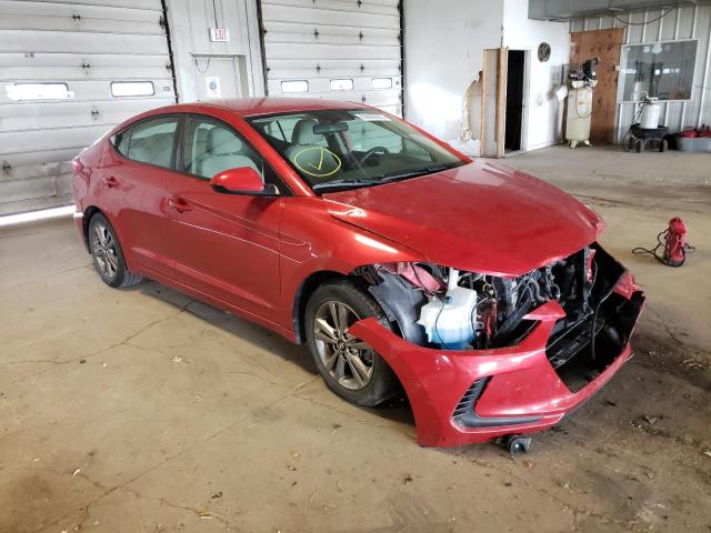 Salvage cars for sale from Copart Cudahy, WI: 2017 Hyundai Elantra SE