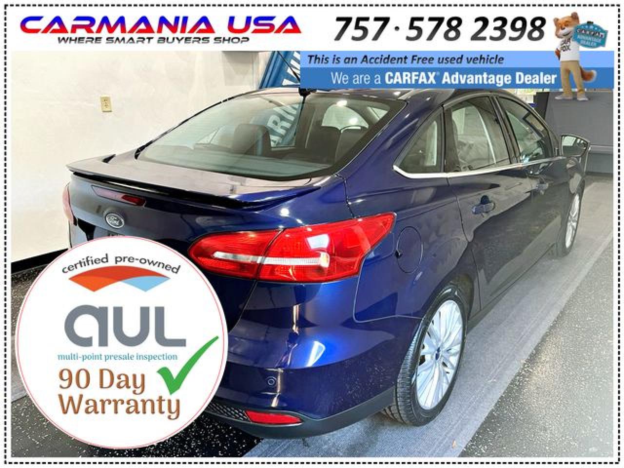 2016 Ford Focus Titanium VIN: 1FADP3J25GL288059 Lot: 61278752