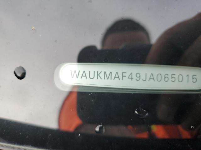 2018 AUDI A4 PREMIUM - WAUKMAF49JA065015
