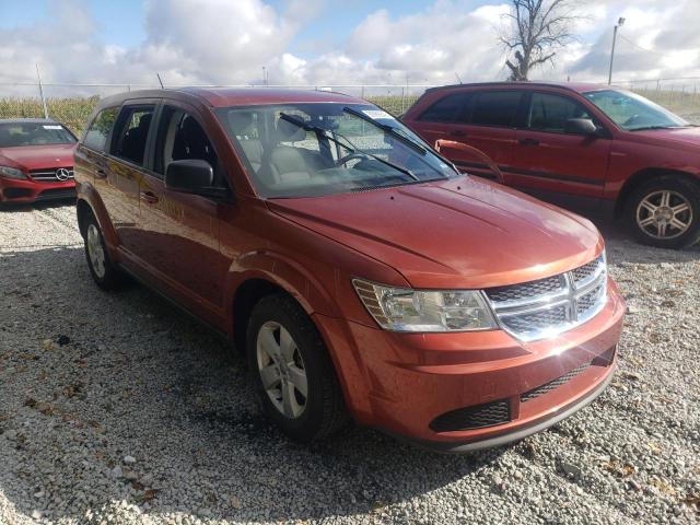 Salvage cars for sale from Copart Cicero, IN: 2013 Dodge Journey