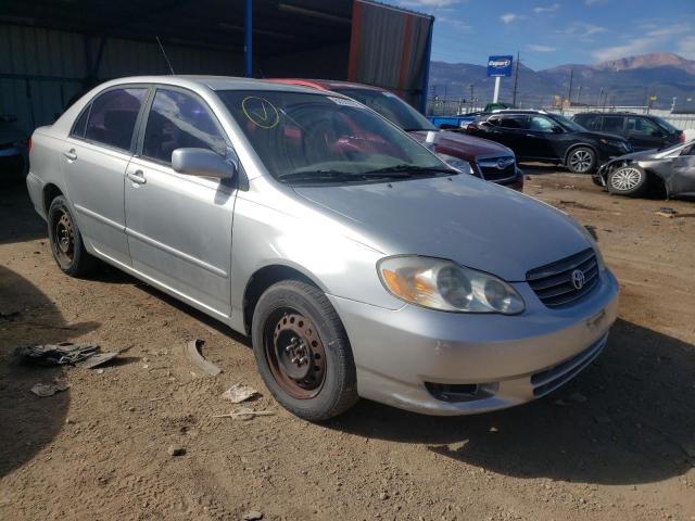 Salvage cars for sale from Copart Colorado Springs, CO: 2004 Toyota Corolla CE