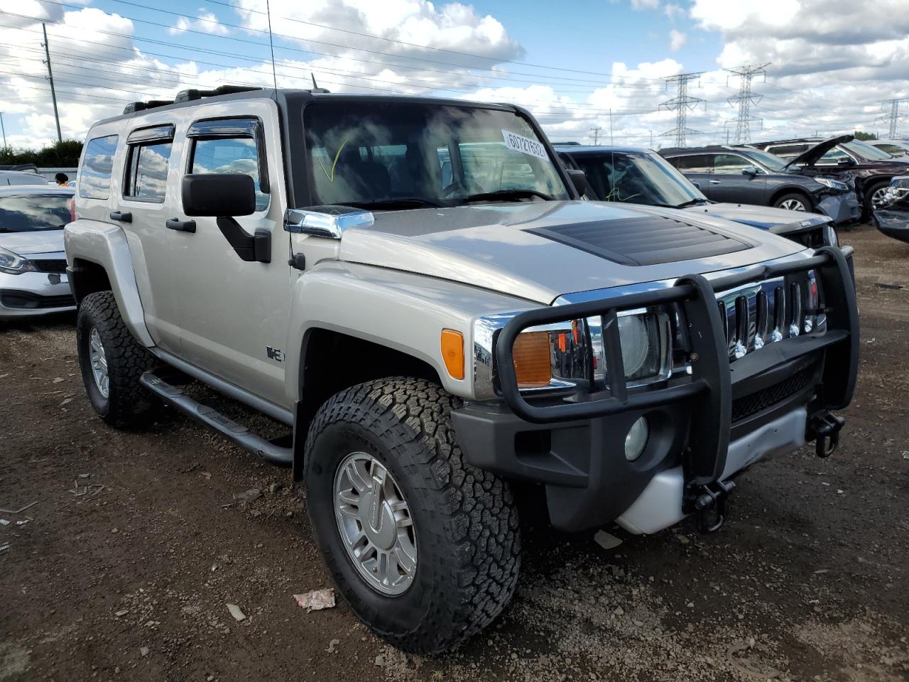 2008 Hummer H3 VIN: 5GTEN13EX88147016 Lot: 60727632