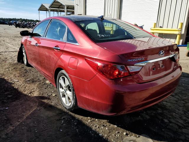 VIN 5NPEC4AC2DH698312 2013 HYUNDAI SONATA no.3