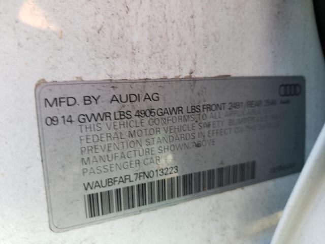 2015 AUDI A4 PREMIUM - WAUBFAFL7FN013223