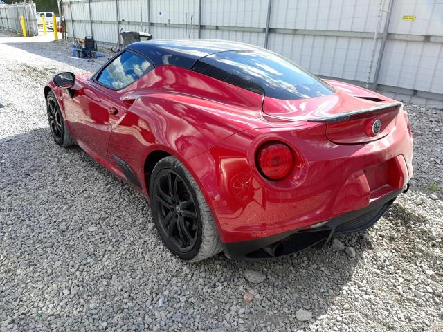 2017 ALFA ROMEO 4C ZARBAAA49HM224259