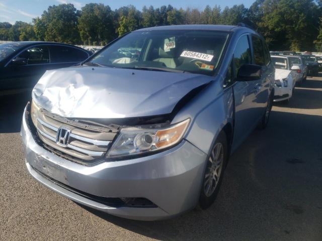 VIN 5FNRL5H44DB075701 2013 HONDA ODYSSEY no.2