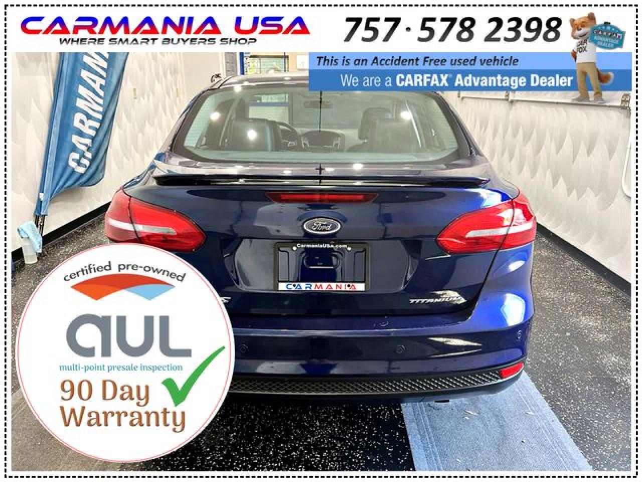 2016 Ford Focus Titanium VIN: 1FADP3J25GL288059 Lot: 61278752