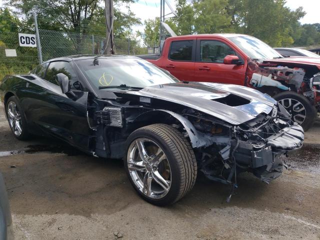 Salvage cars for sale from Copart Marlboro, NY: 2017 Chevrolet Corvette S