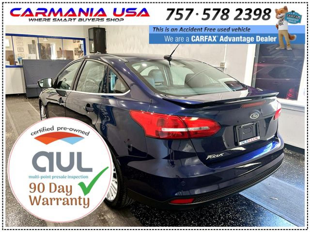 2016 Ford Focus Titanium VIN: 1FADP3J25GL288059 Lot: 61278752