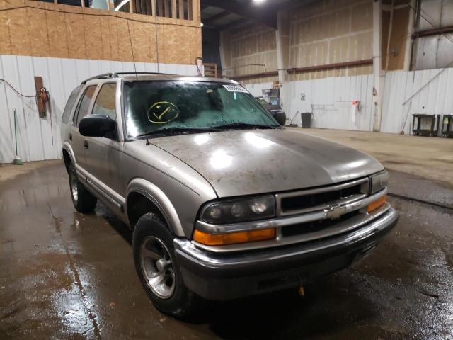 Salvage cars for sale from Copart Anchorage, AK: 2001 Chevrolet Blazer
