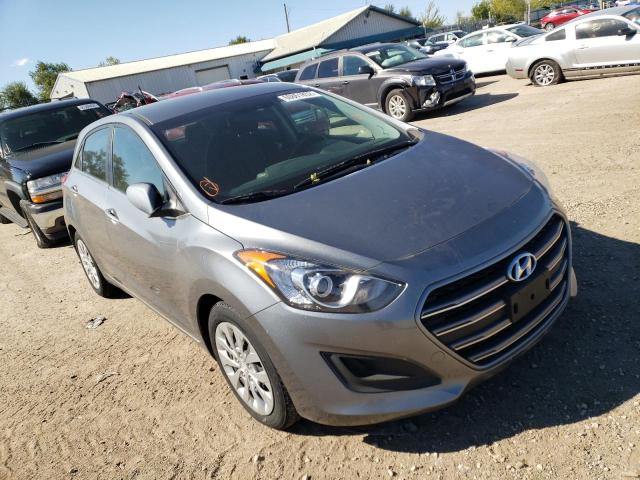 Salvage cars for sale from Copart Pekin, IL: 2016 Hyundai Elantra GT