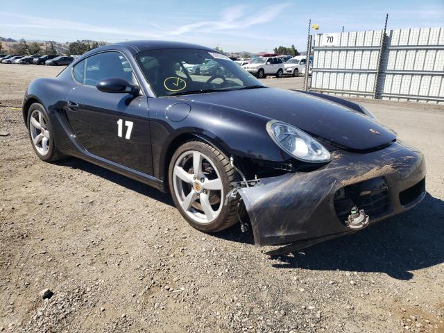 Salvage cars for sale from Copart San Martin, CA: 2007 Porsche Cayman S