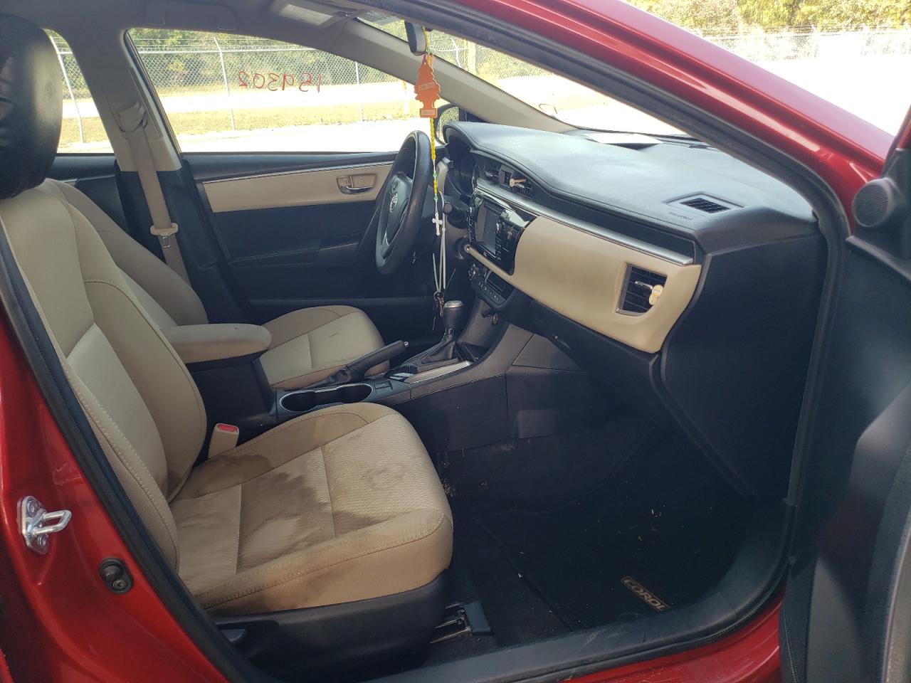 2T1BURHE9GC485322 TOYOTA COROLLA 2016