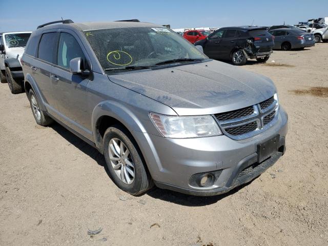 Salvage cars for sale from Copart Amarillo, TX: 2017 Dodge Journey SX