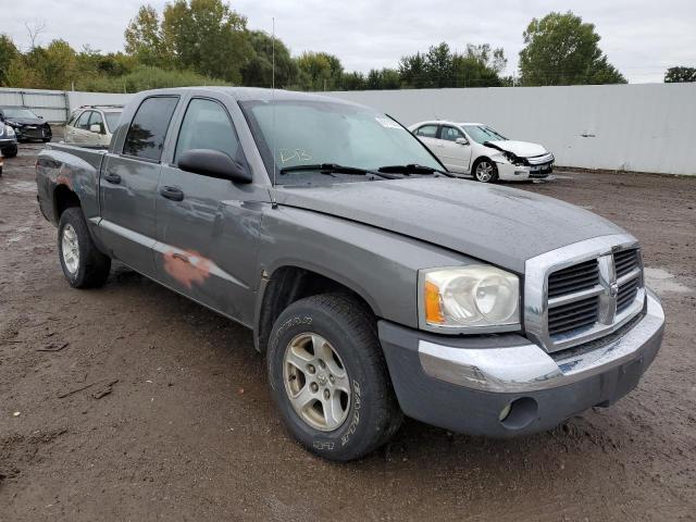 Salvage cars for sale from Copart Columbia Station, OH: 2005 Dodge Dakota Quattro
