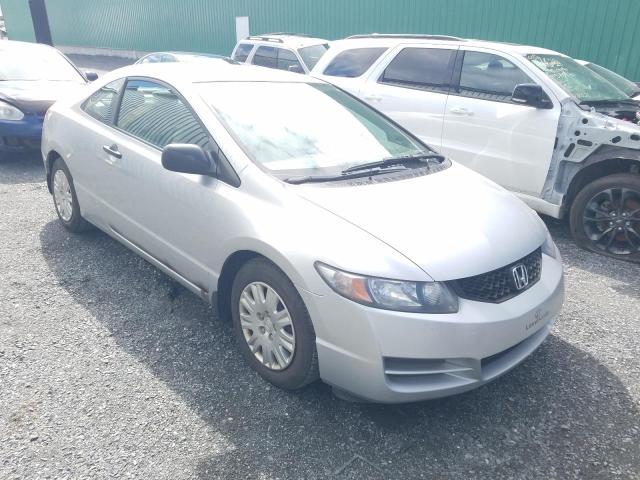 Salvage cars for sale from Copart Montreal Est, QC: 2010 Honda Civic DX