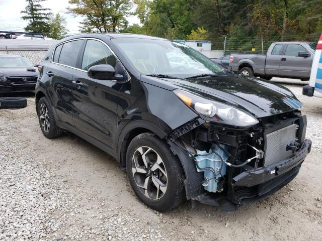 Salvage cars for sale from Copart Northfield, OH: 2020 KIA Sportage L