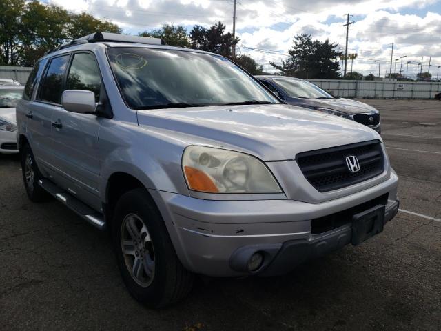 Salvage cars for sale from Copart Moraine, OH: 2005 Honda Pilot EXL