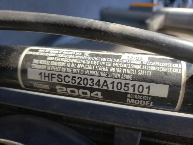 2004 HONDA VT1300 S 1HFSC52034A105101