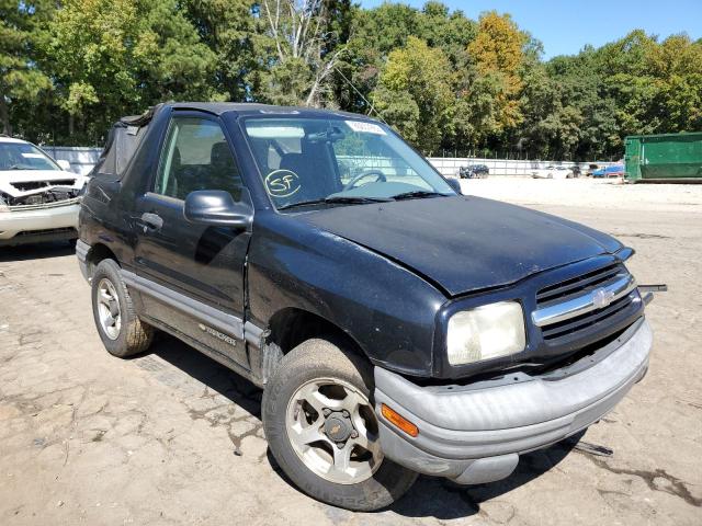 Chevrolet Tracker salvage cars for sale: 2001 Chevrolet Tracker