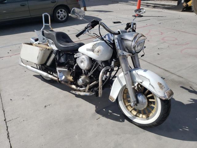 Salvage cars for sale from Copart Farr West, UT: 1975 Harley-Davidson FLH
