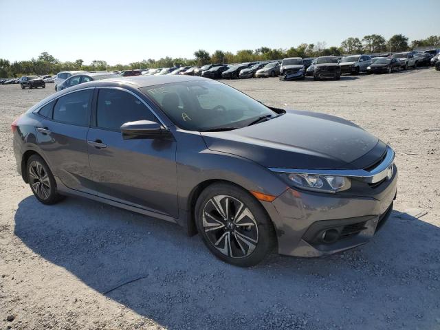 Salvage cars for sale from Copart Wichita, KS: 2016 Honda Civic EX