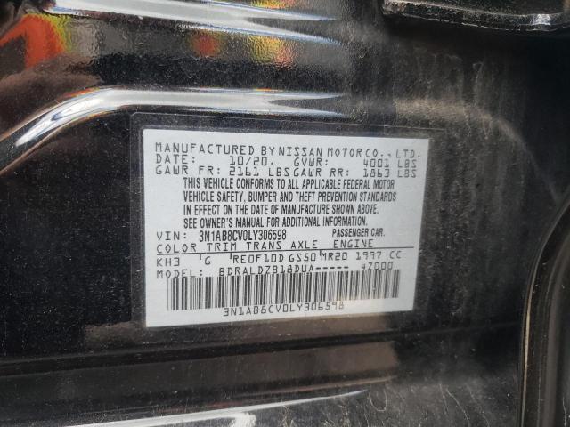2020 NISSAN SENTRA 4D 3N1AB8CV0LY306598