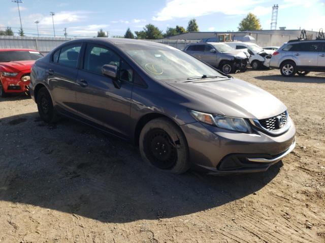 Salvage cars for sale from Copart Finksburg, MD: 2014 Honda Civic LX