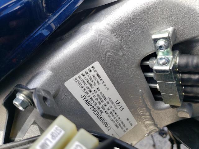 2016 YAMAHA FJR1300 A JYARP29E9GA000012