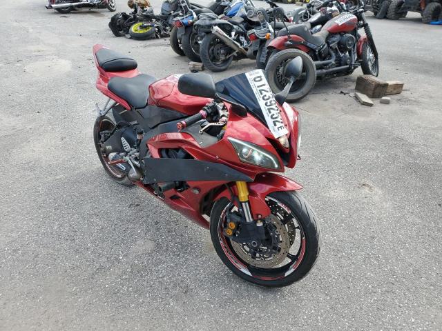 Salvage cars for sale from Copart York Haven, PA: 2007 Yamaha YZFR6 L