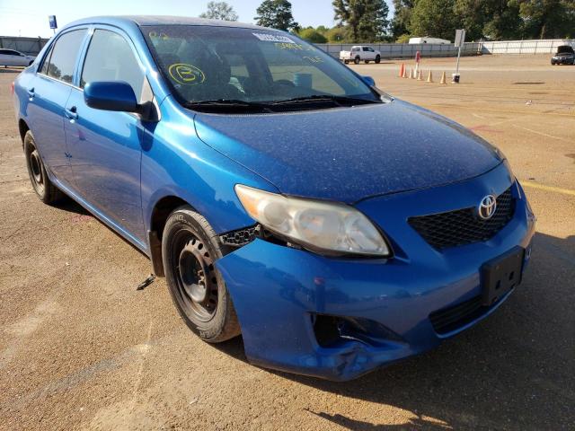 Salvage cars for sale from Copart Longview, TX: 2009 Toyota Corolla BA