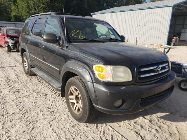Salvage cars for sale from Copart Midway, FL: 2004 Toyota Seqouia
