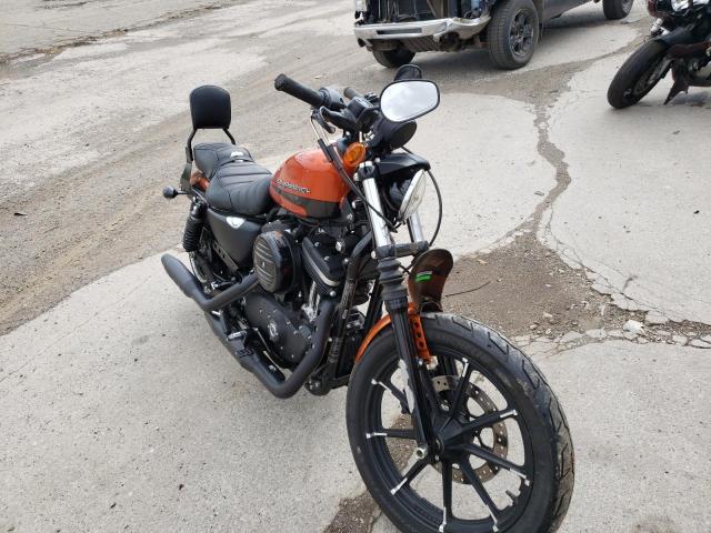 Salvage Motorcycles for parts for sale at auction: 2020 Harley-Davidson XL883 N