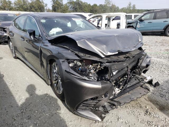Salvage cars for sale from Copart Spartanburg, SC: 2018 Lexus LS 500 Base