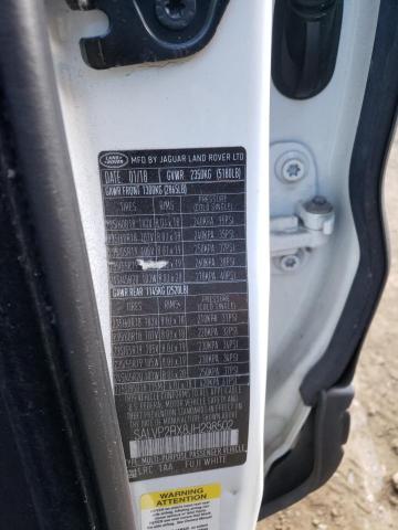 2018 LAND ROVER RANGE ROVE - SALVP2RX8JH298502