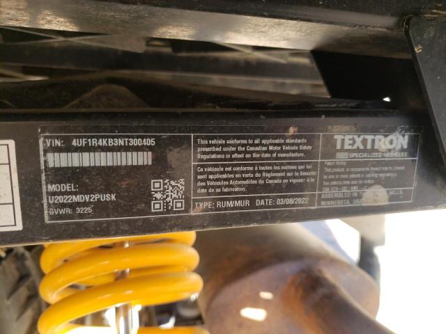 2022 ARCTIC CAT SIDEBYSIDE 4UF1R4KB3NT300405