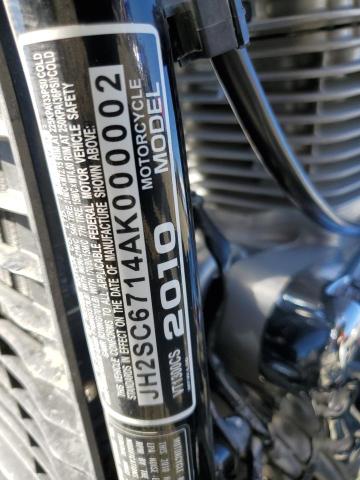2010 HONDA VT1300 CS JH2SC6714AK000002