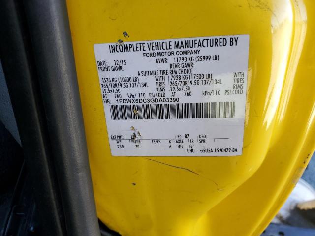 2016 FORD F650 SUPER 1FDWX6DC3GDA03390